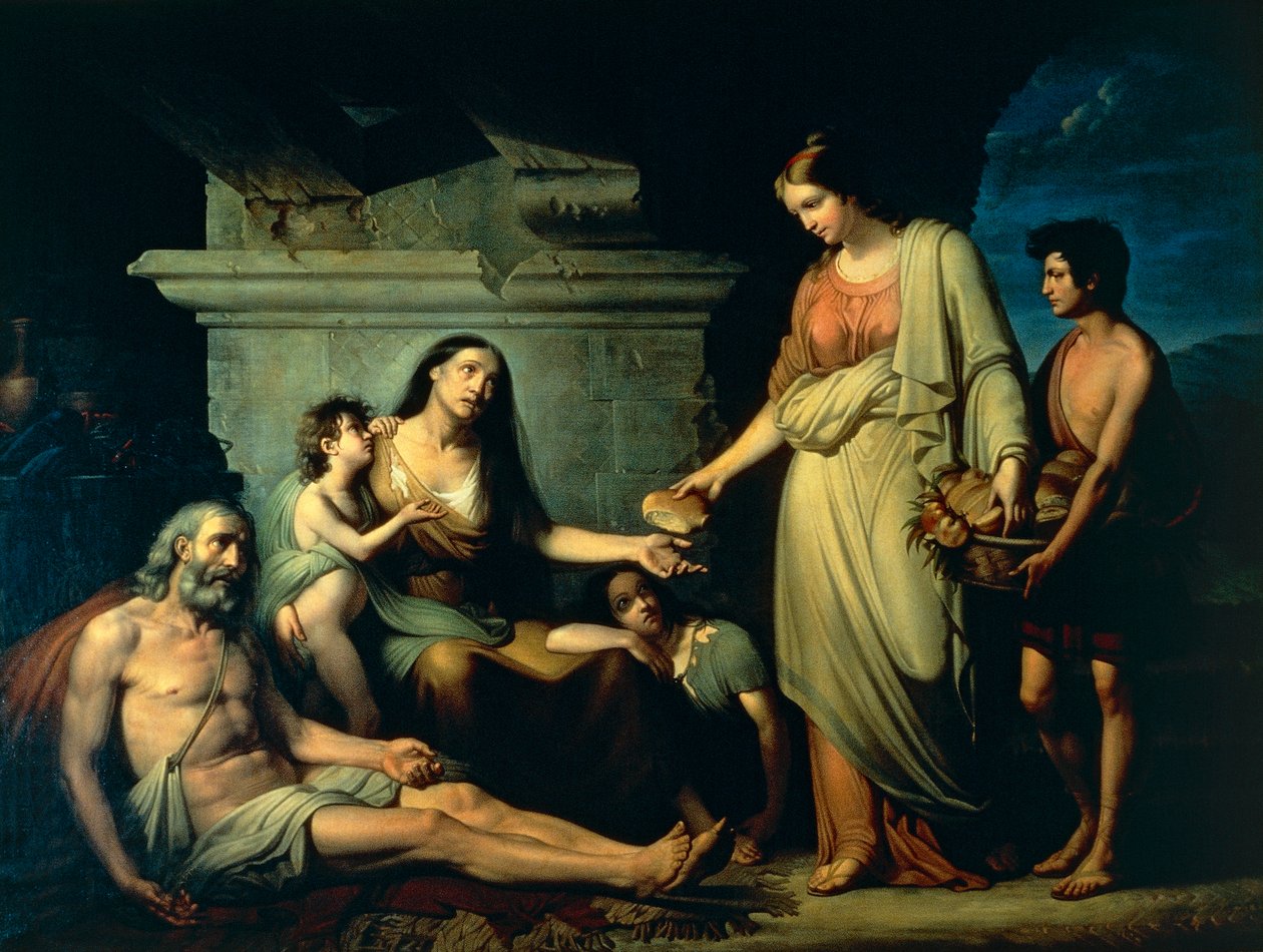 Elemosina per i poveri da Tommaso de Vivo