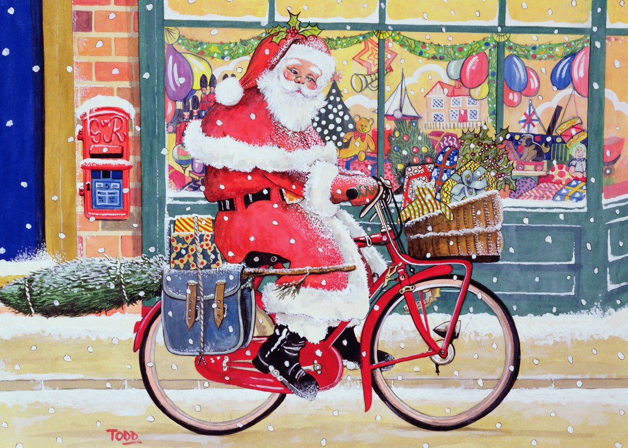 Babbo Natale in Bicicletta da Tony Todd