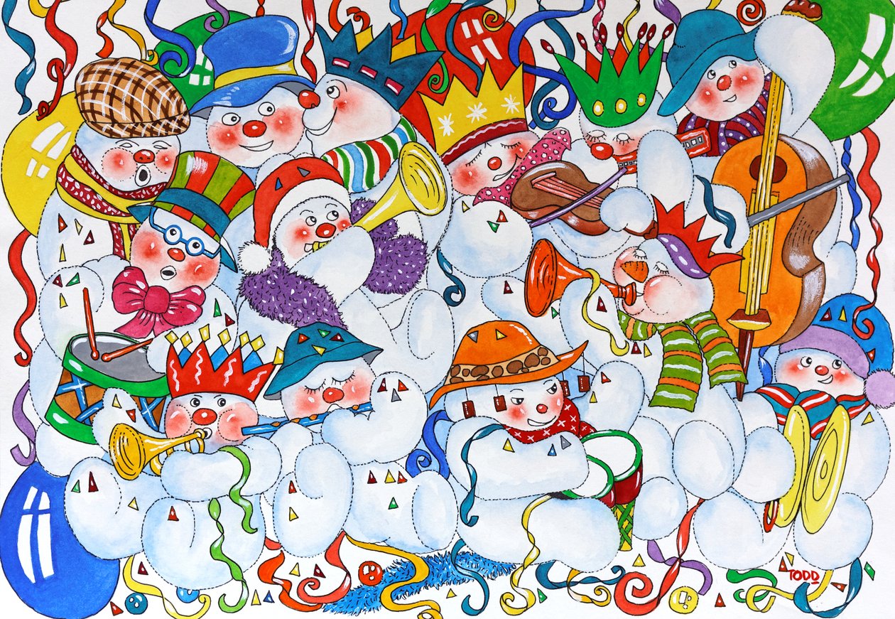 Banda di pupazzi di neve da Tony Todd
