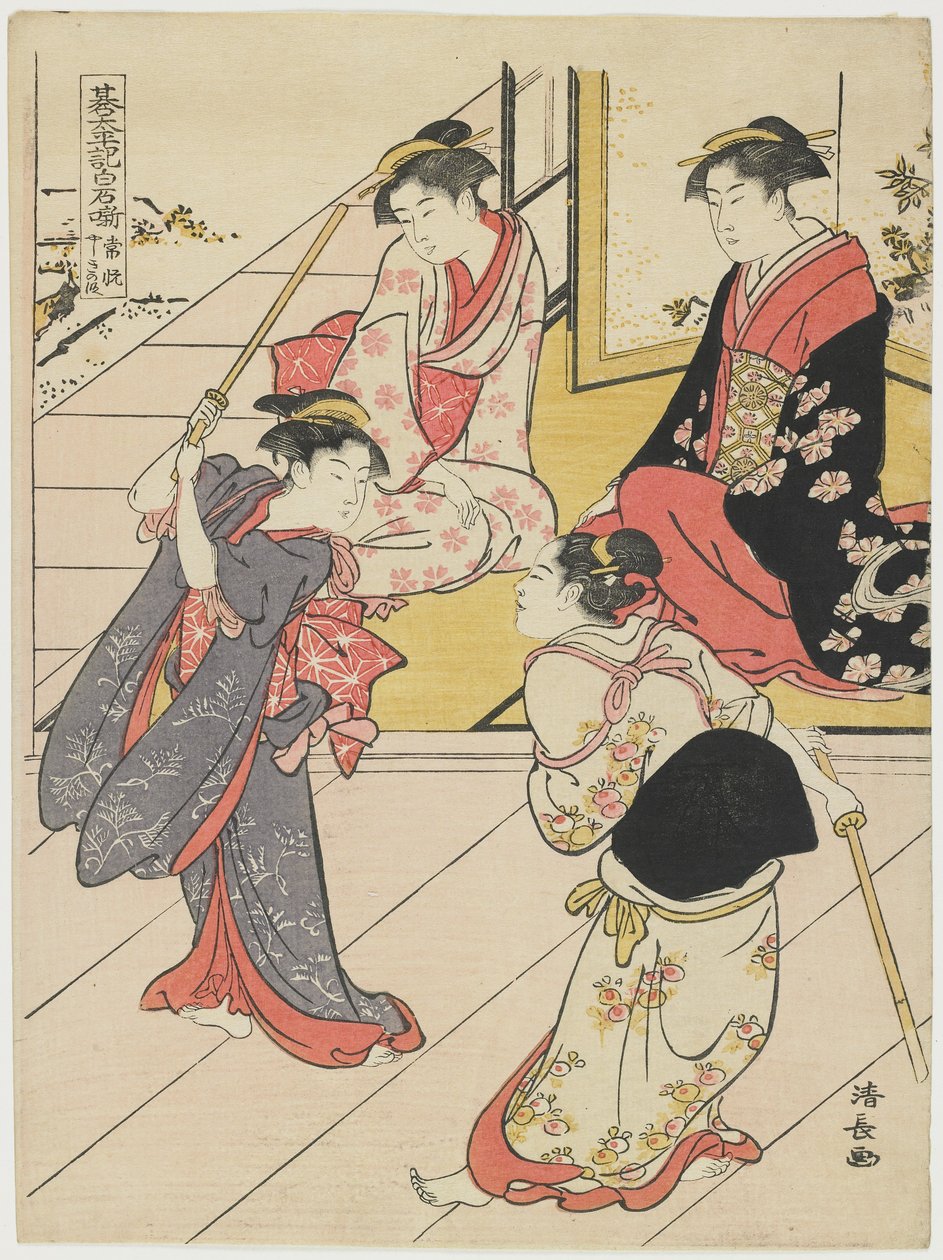 Alla dimora di Joetsu, 1785 da Torii Kiyonaga