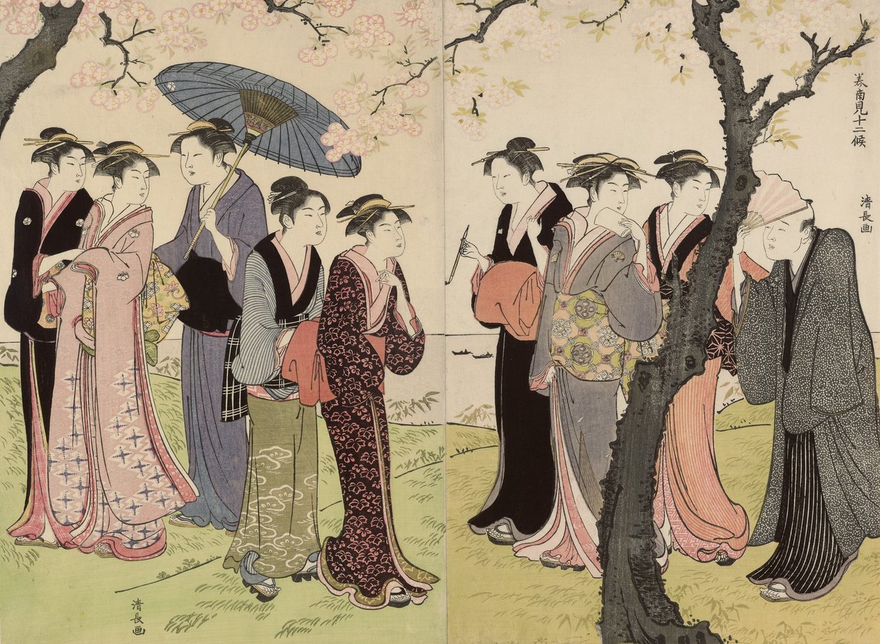 Il terzo mese da Torii Kiyonaga