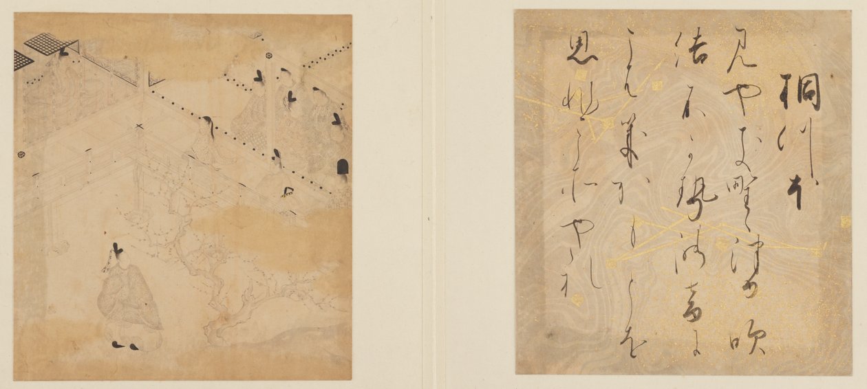 Il racconto di Genji da Tosa Mitsunori