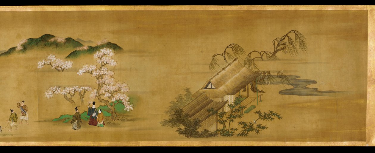 Paesaggi delle Quattro Stagioni, periodo Edo, XVII secolo da Tosa Mitsuoki