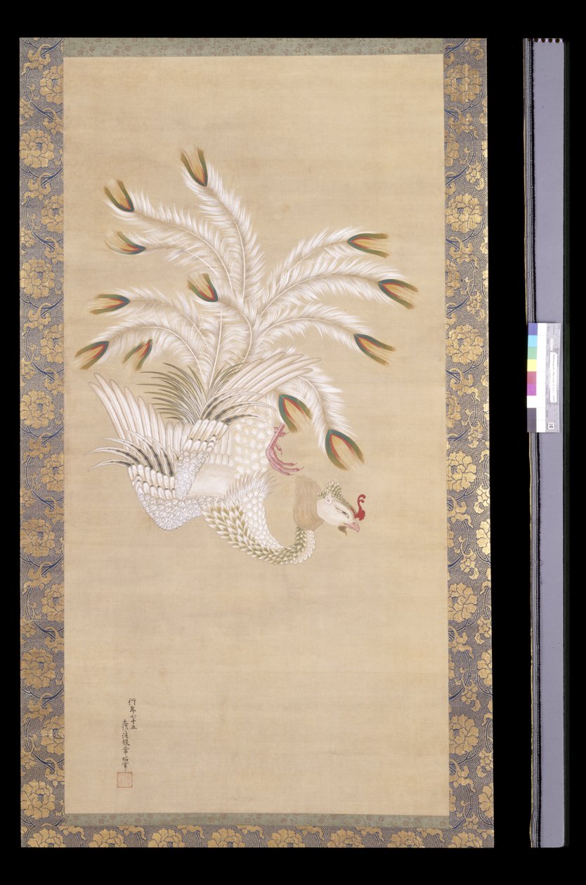 Fenice, da Bellezza cinese, Fenice e pavone da Tosa Mitsuoki