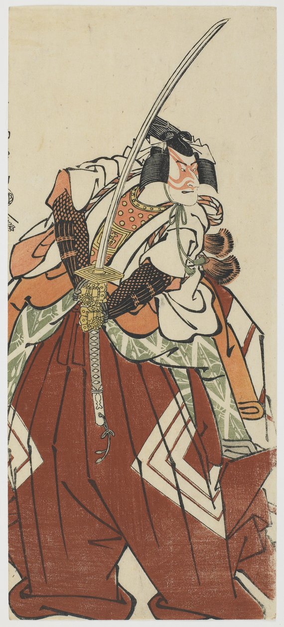 Ichikawa Komazo III come Shinozuka Goro, 1794 da Toshusai Sharaku