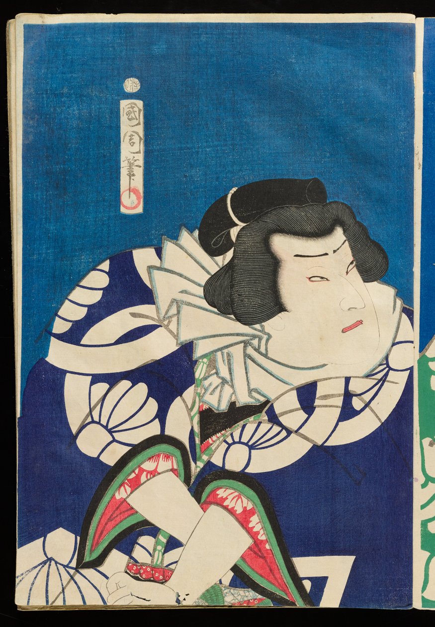 Beliebte Säulen des Frühlings-Sumo-Turniers da Toyohara Kunichika