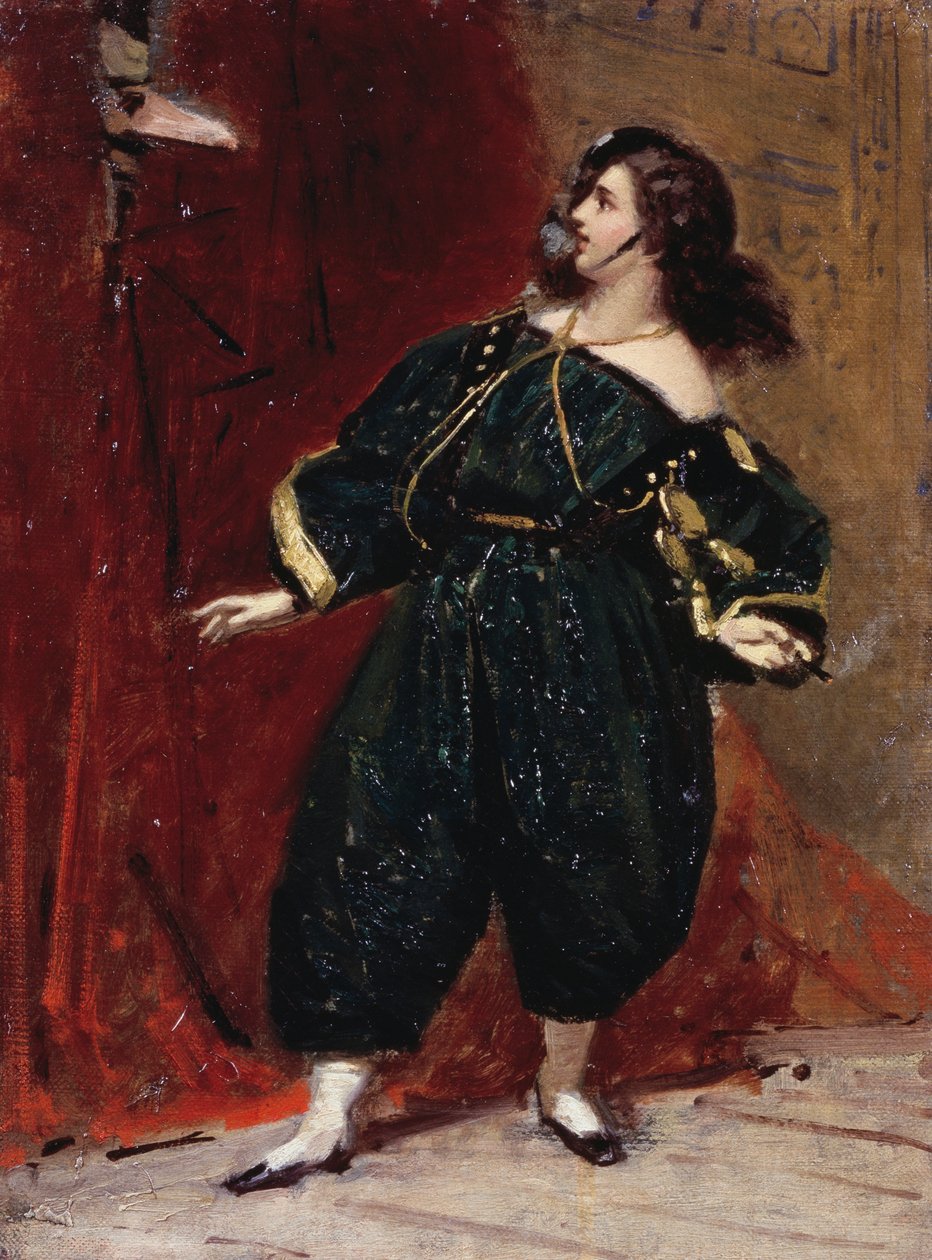 Maschera del Bersagliere, di Tranquillo Cremona (1837-1878) da Tranquillo Cremona