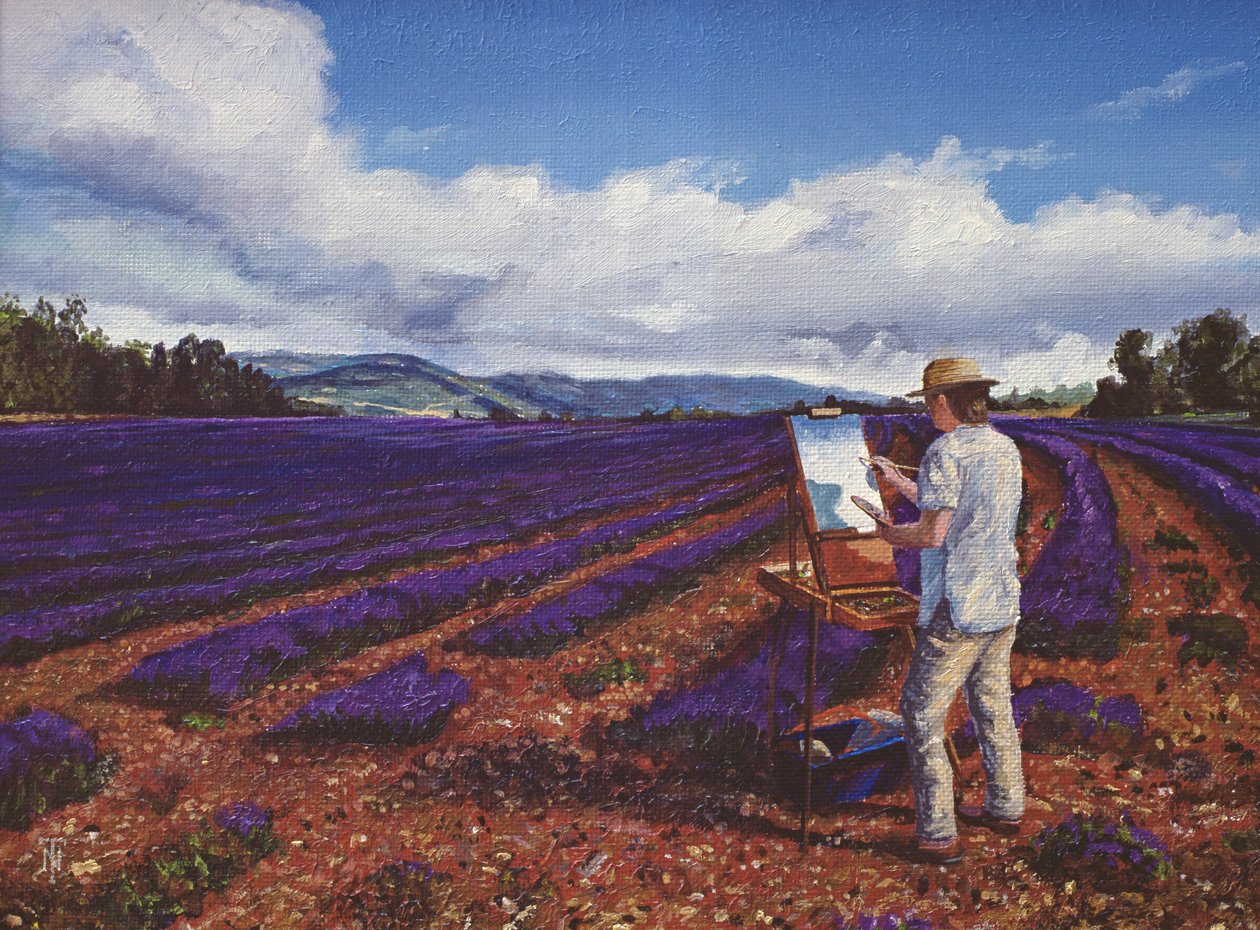 Pittore, Vaucluse, Provenza, 1998 da Trevor Neal