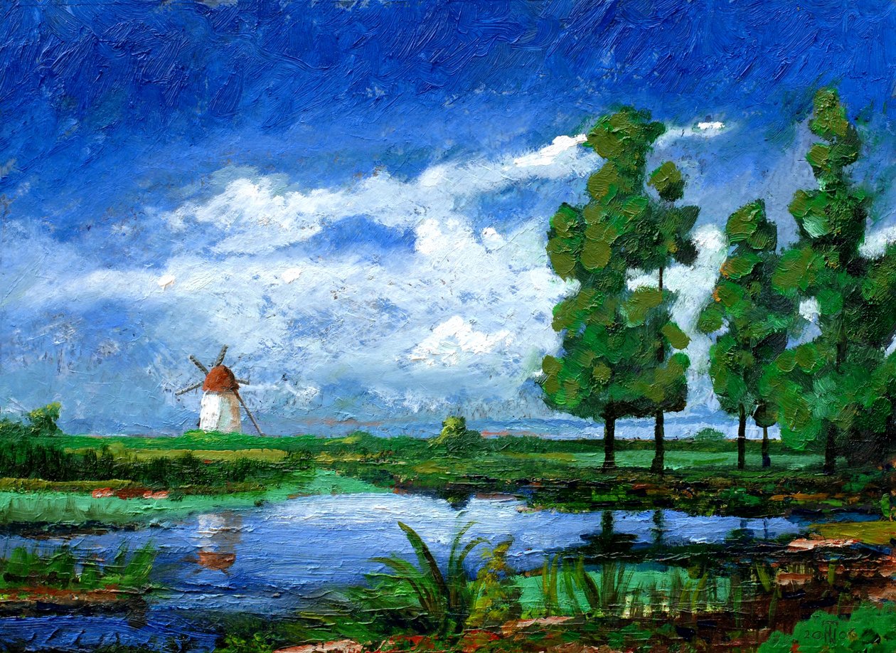 Mulino a Vento, Olanda, 2006 da Trevor Neal