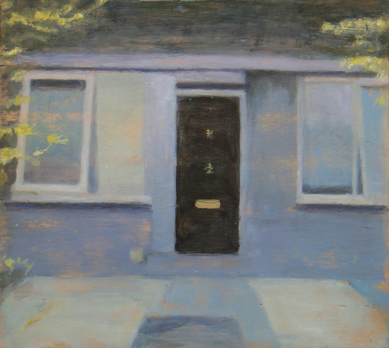 Un posto dove vivere 2, 2010 (olio su compensato) da Trevor Burgess