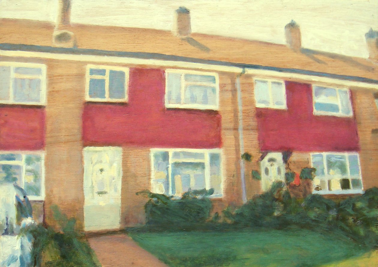 Un posto dove vivere 48, 2012 (olio su compensato) da Trevor Burgess