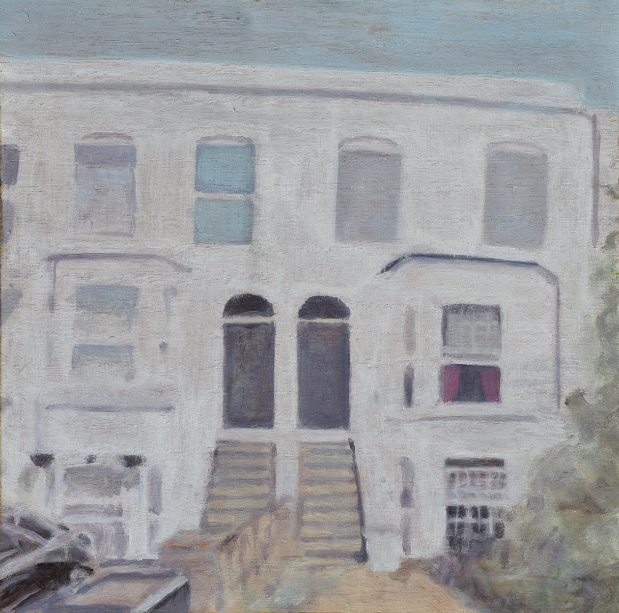 Un posto dove vivere 54, 2013 (olio su compensato) da Trevor Burgess