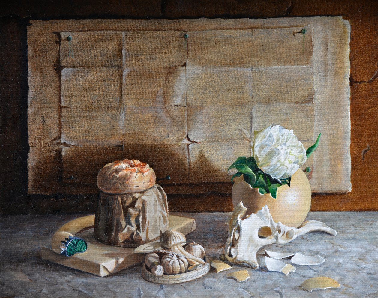 Uovo di struzzo da Trevor Neal