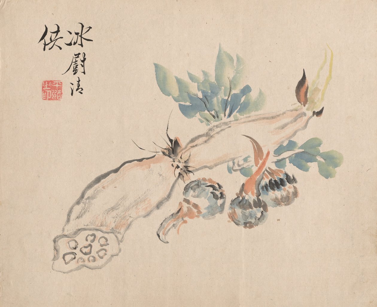 Radice di loto e lingua di serpente da Tsubaki Chinzan