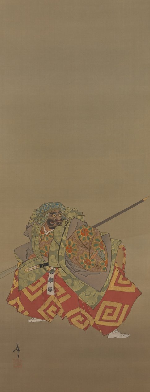 Neblige Nachtmond aus der Serie Zwölf Aspekte des Mondes da Tsukioka Yoshitoshi