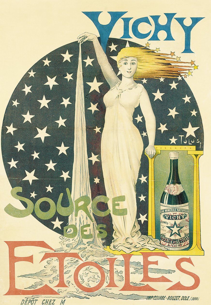 Vichy, Source des Etoiles, c.1900 da Tulus Tulus