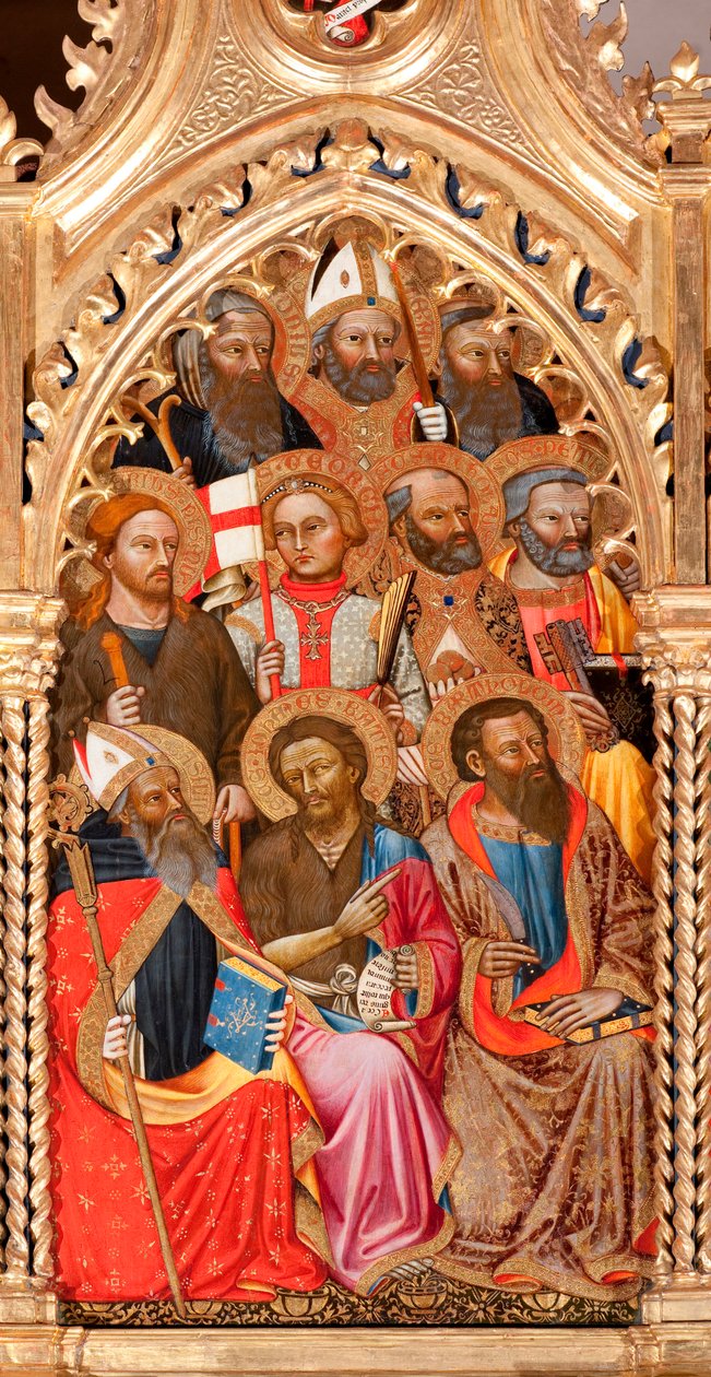 Santi, (dettaglio) da Turino Vanni
