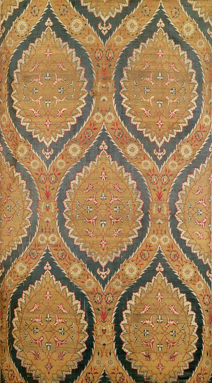 Pannello tessile, XVI-XVII secolo da Turkish School