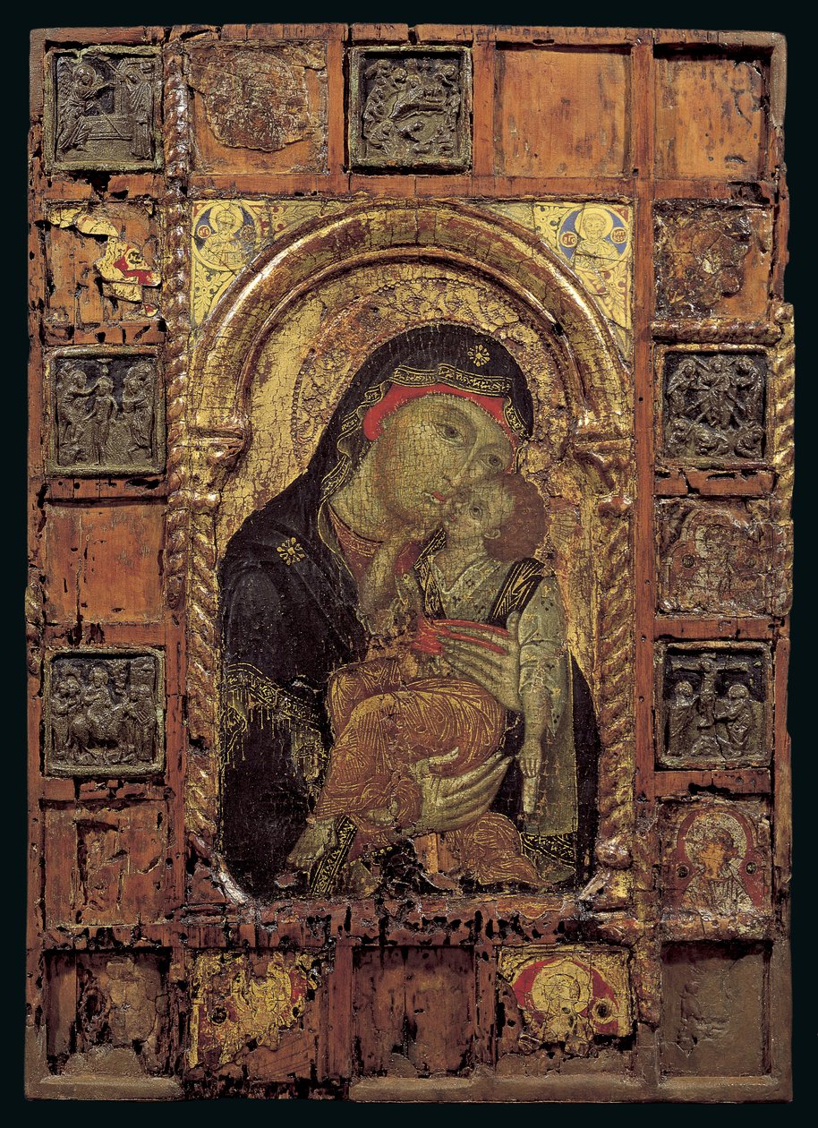 Icona della Vergine della Tenerezza da Turkish School