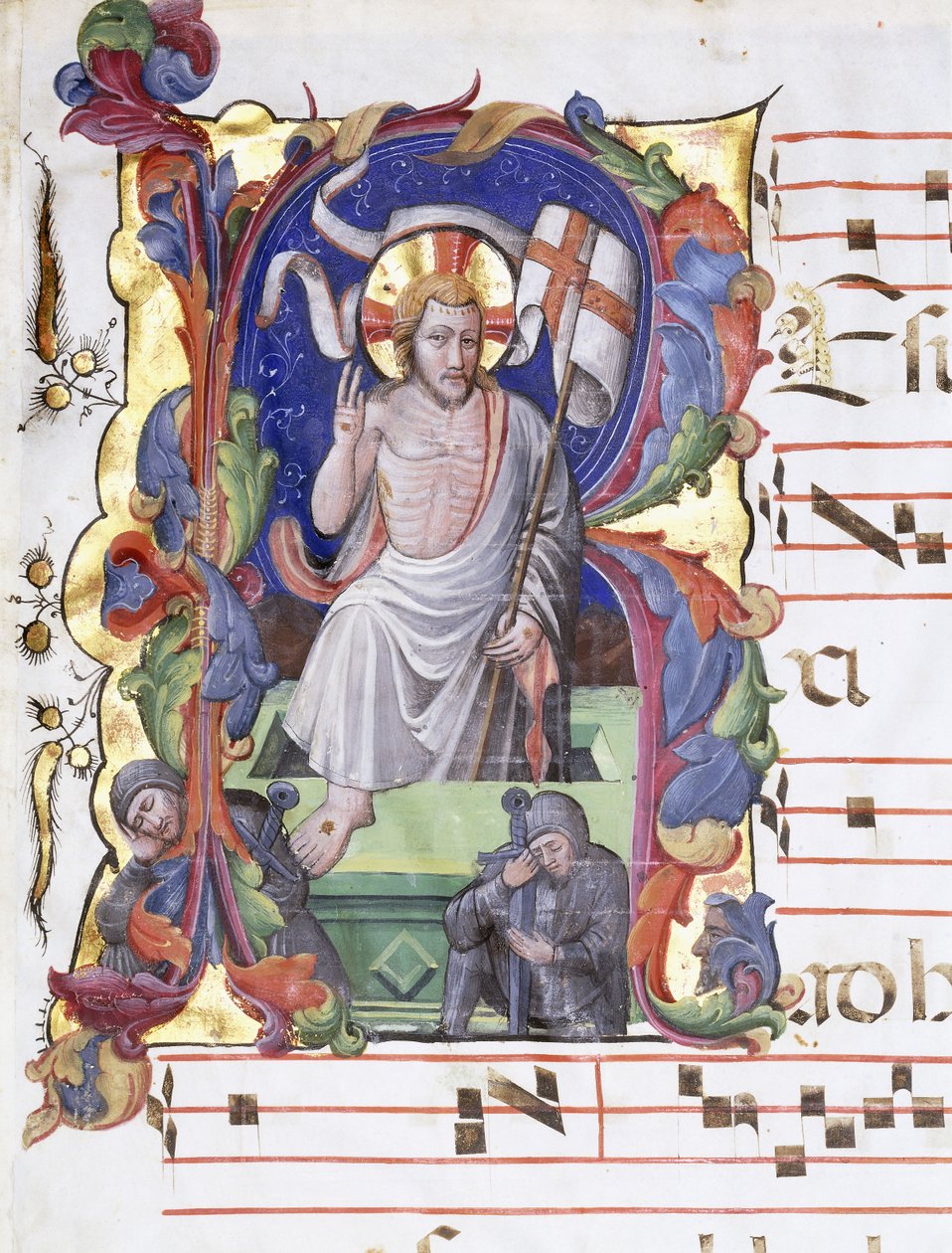 Grande lettera istoriata 