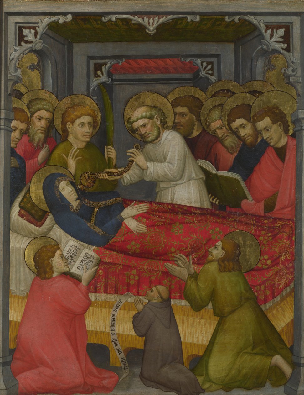 La Morte della Vergine, c.1425 da Tyrolese