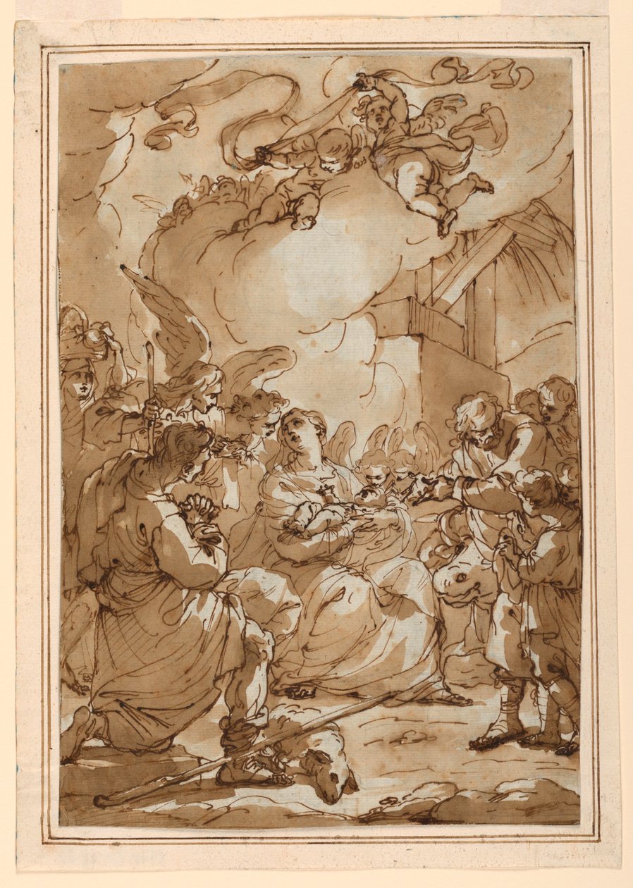 Adorazione dei pastori da Ubaldo Gandolfi