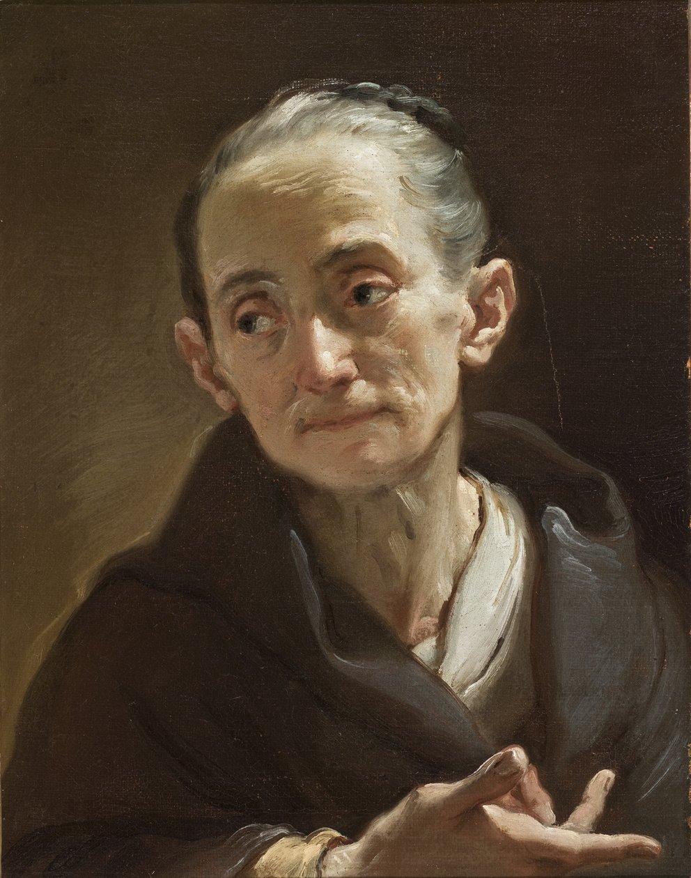 Testa di una donna anziana da Ubaldo Gandolfi