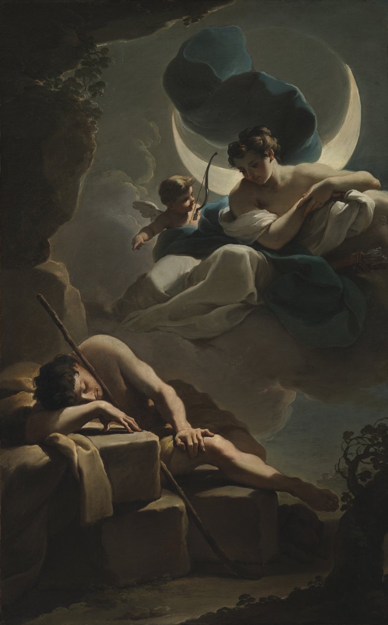 Selene e Endimione da Ubaldo Gandolfi