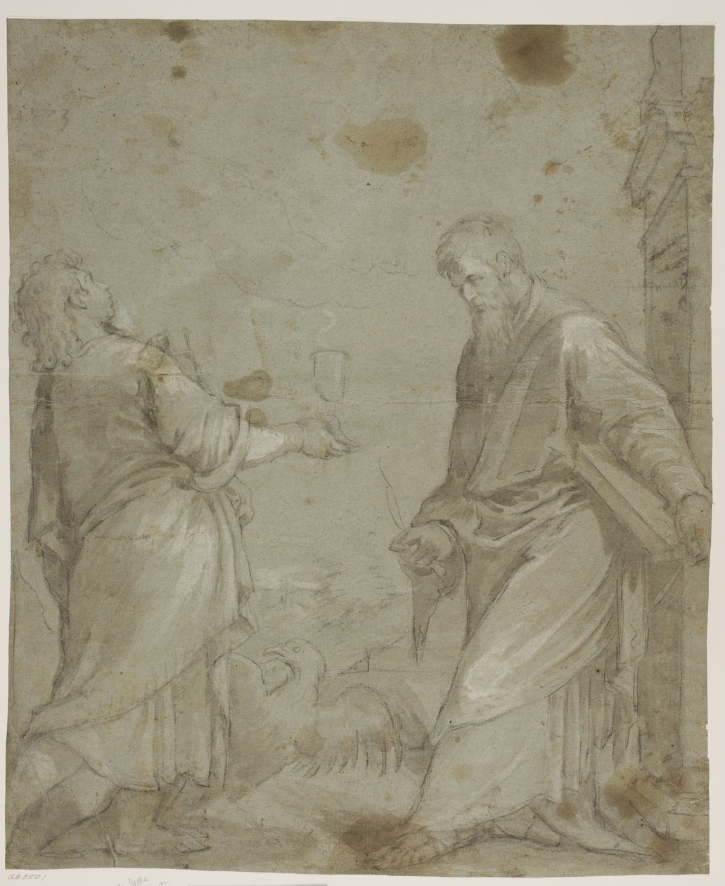 San Giovanni Evangelista e San Bartolomeo dal "Pala d