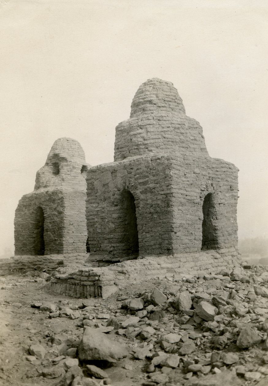 Tomba a cupola, Agargia, Sudan, fotografia di Ugo Monneret de Villard da Ugo Monneret de Villard