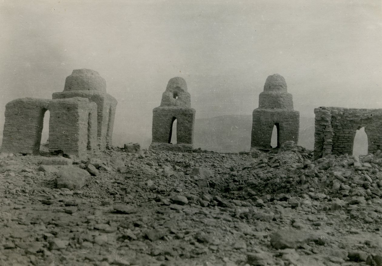 Tomba a cupola, Agargia, Sudan, fotografia di Ugo Monneret de Villard da Ugo Monneret de Villard