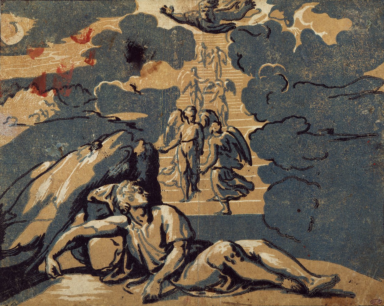 Il sogno di Giacobbe da Ugo da Carpi