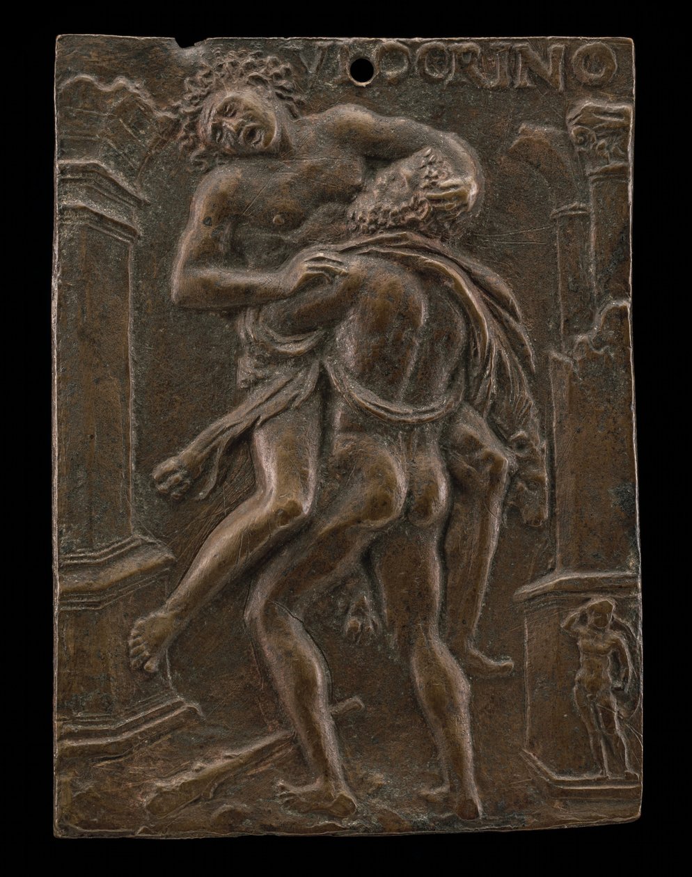 Ercole e Anteo, inizio XVI secolo da Ulocrino