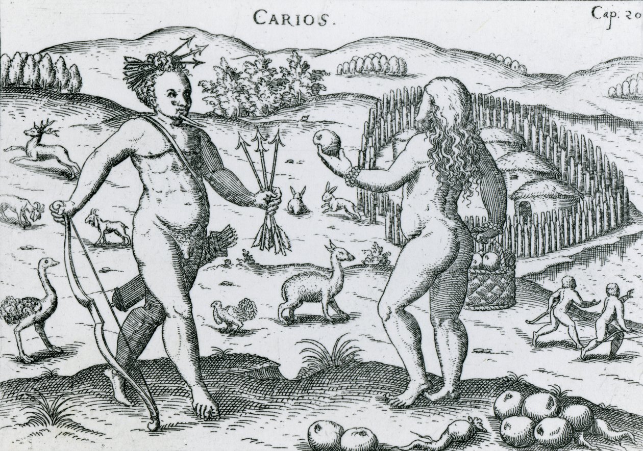 I Carios del Paraguay, 1599 da Ulrich Schmidl