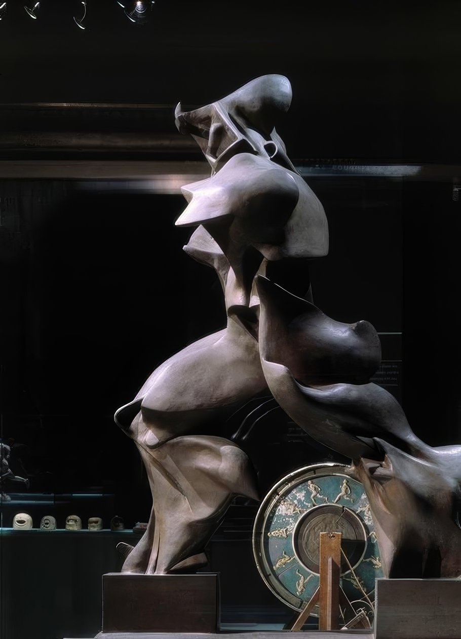 Forme uniche della continuità nello spazio da Umberto Boccioni