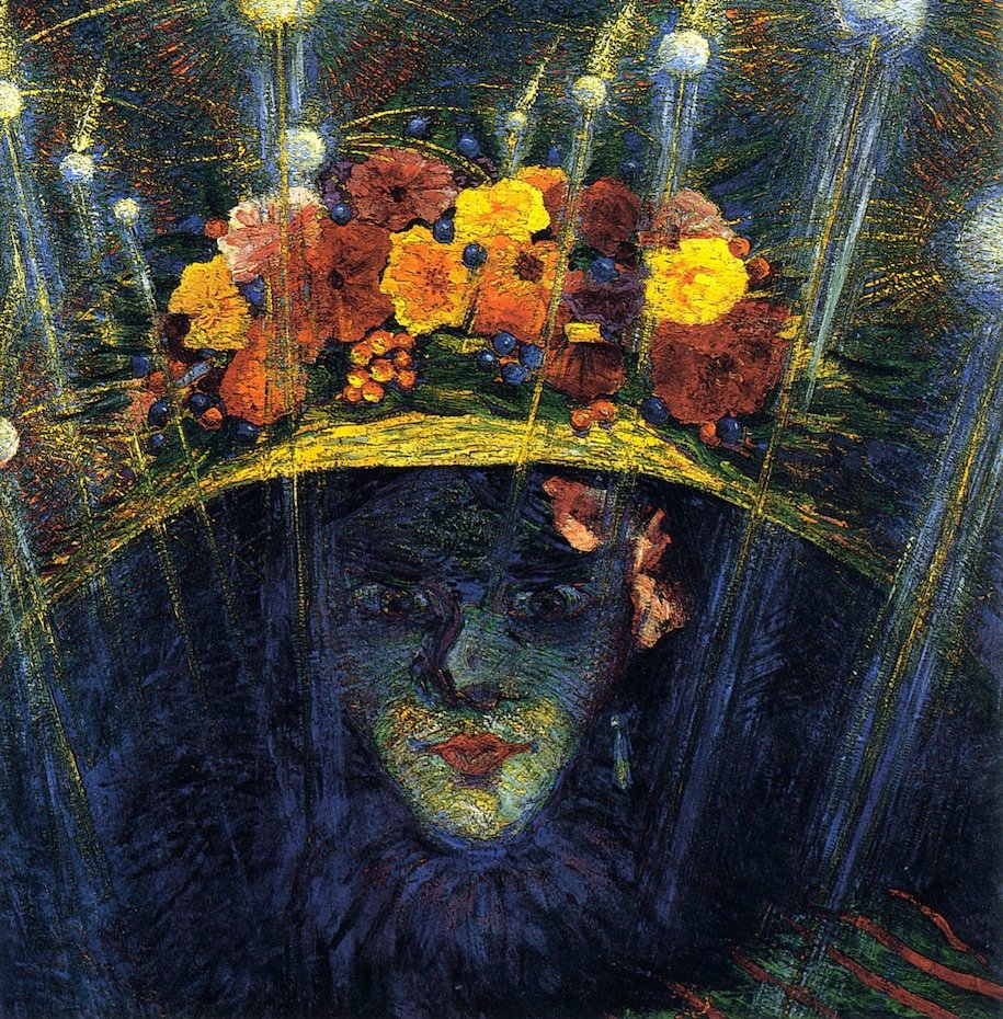 Idolo moderno da Umberto Boccioni