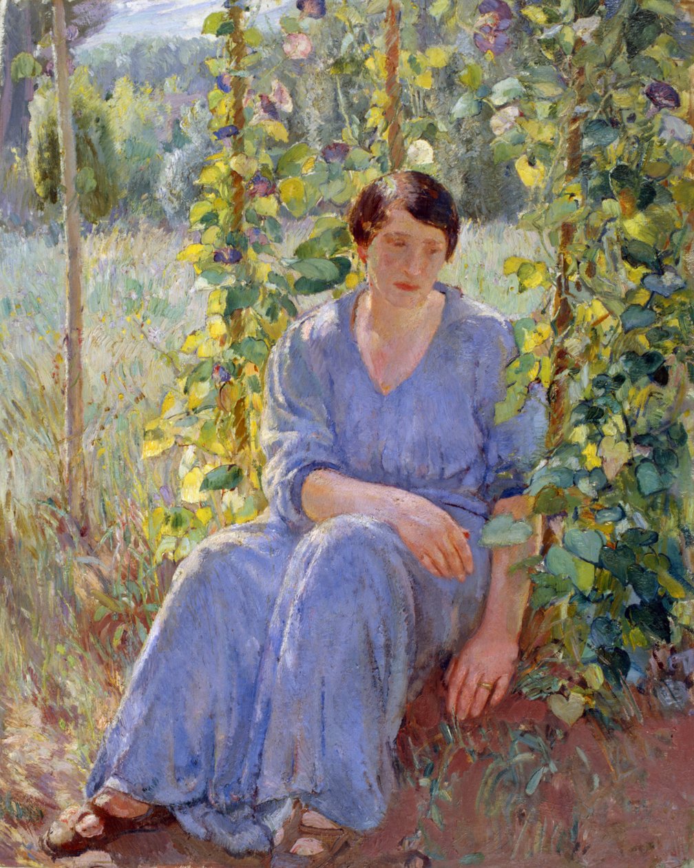Moglie al sole da Umberto Moggioli