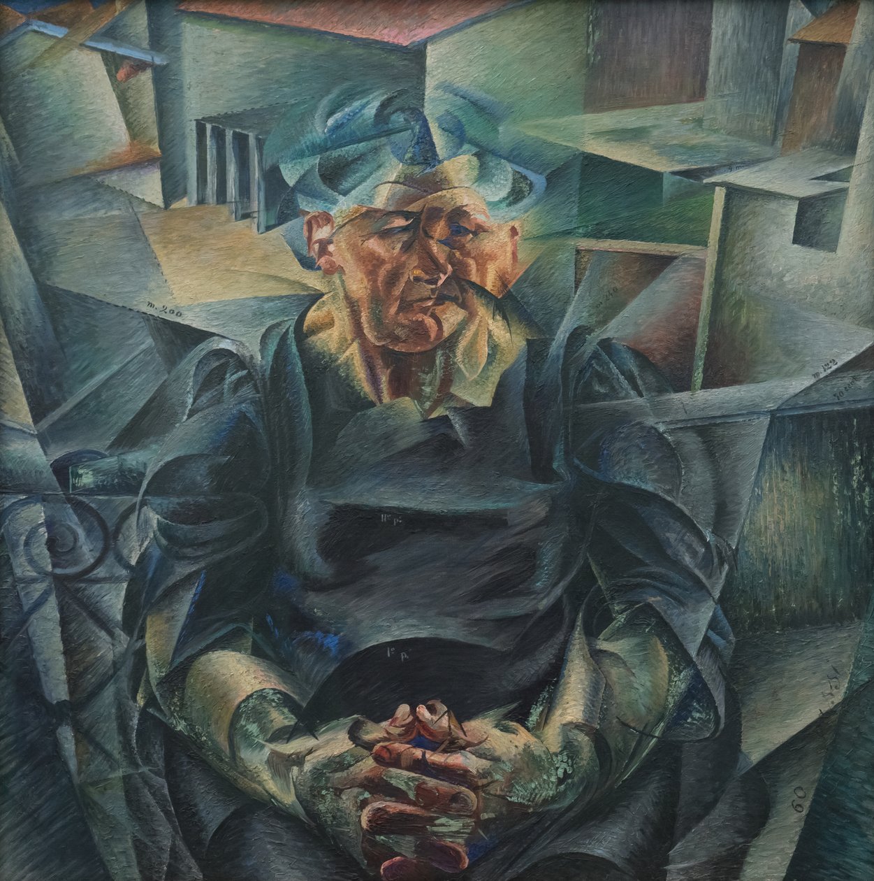 Costruzione orizzontale da Umberto Boccioni