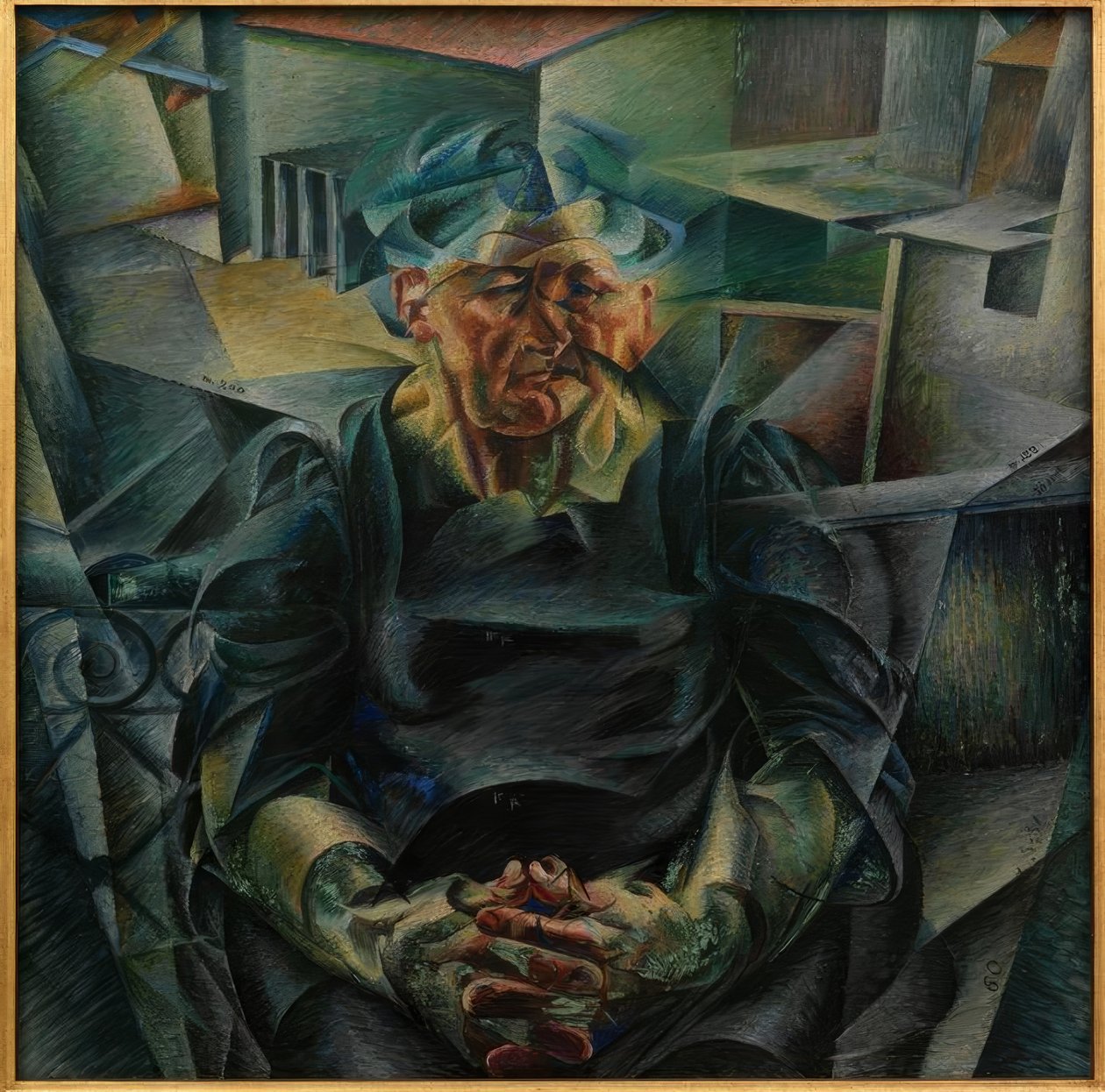 Costruzione orizzontale da Umberto Boccioni