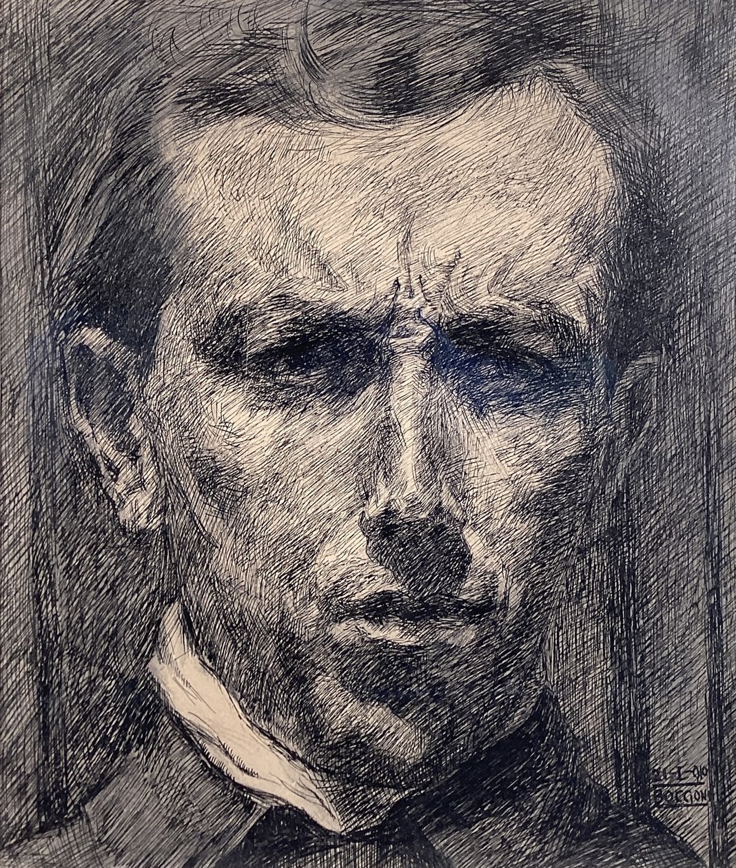 Autoritratto da Umberto Boccioni