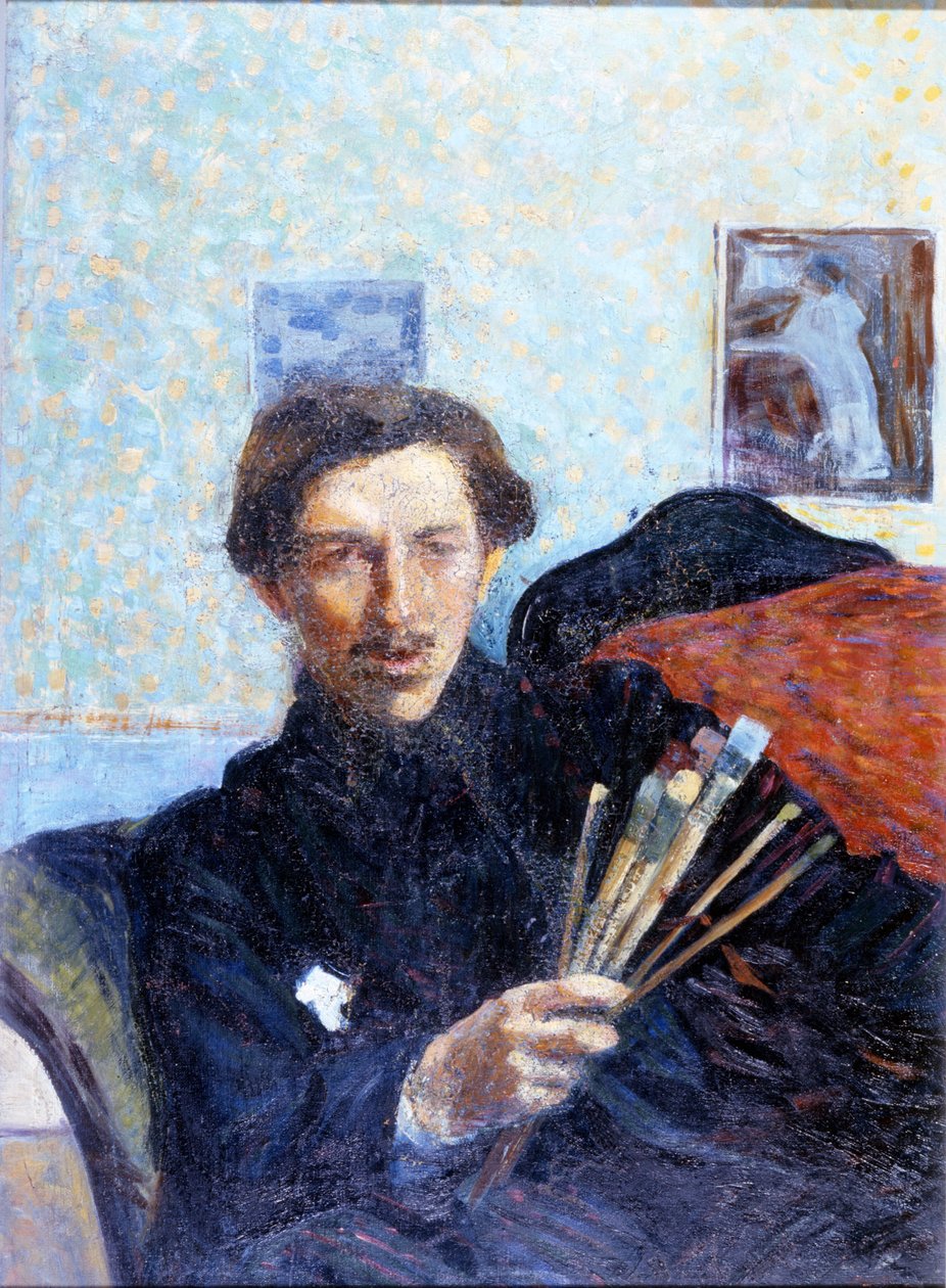 Autoritratto di Umberto Boccioni nel 1908. Pinacoteca di Brera, Milano da Umberto Boccioni
