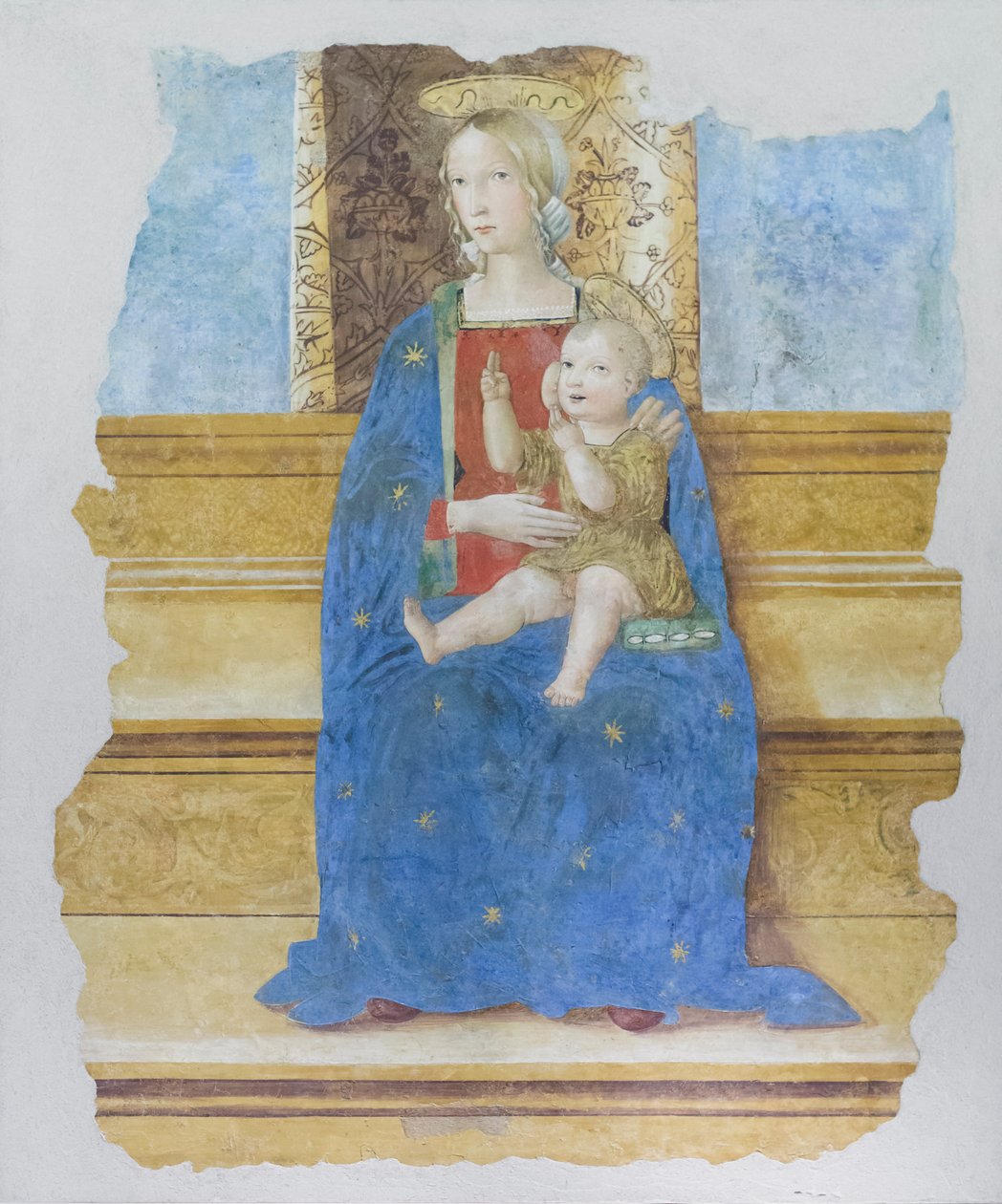 Madonna che allatta, inizio XVI secolo, Baldo de Sarofini da Perugia? da Umbrian School