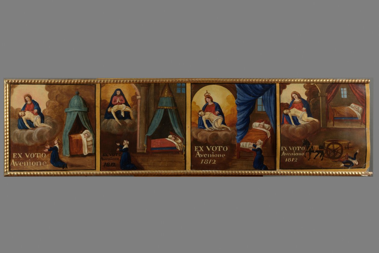 Ex-voto della cappella Notre-Dame de Pitié da Unbekannt Unbekannt