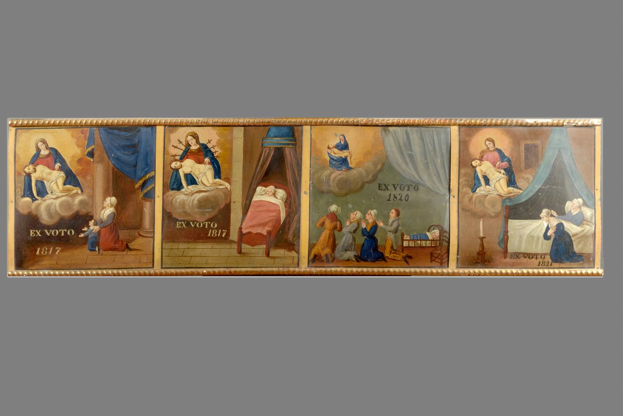 Ex-voto della cappella Notre-Dame de Pitié da Unbekannt Unbekannt
