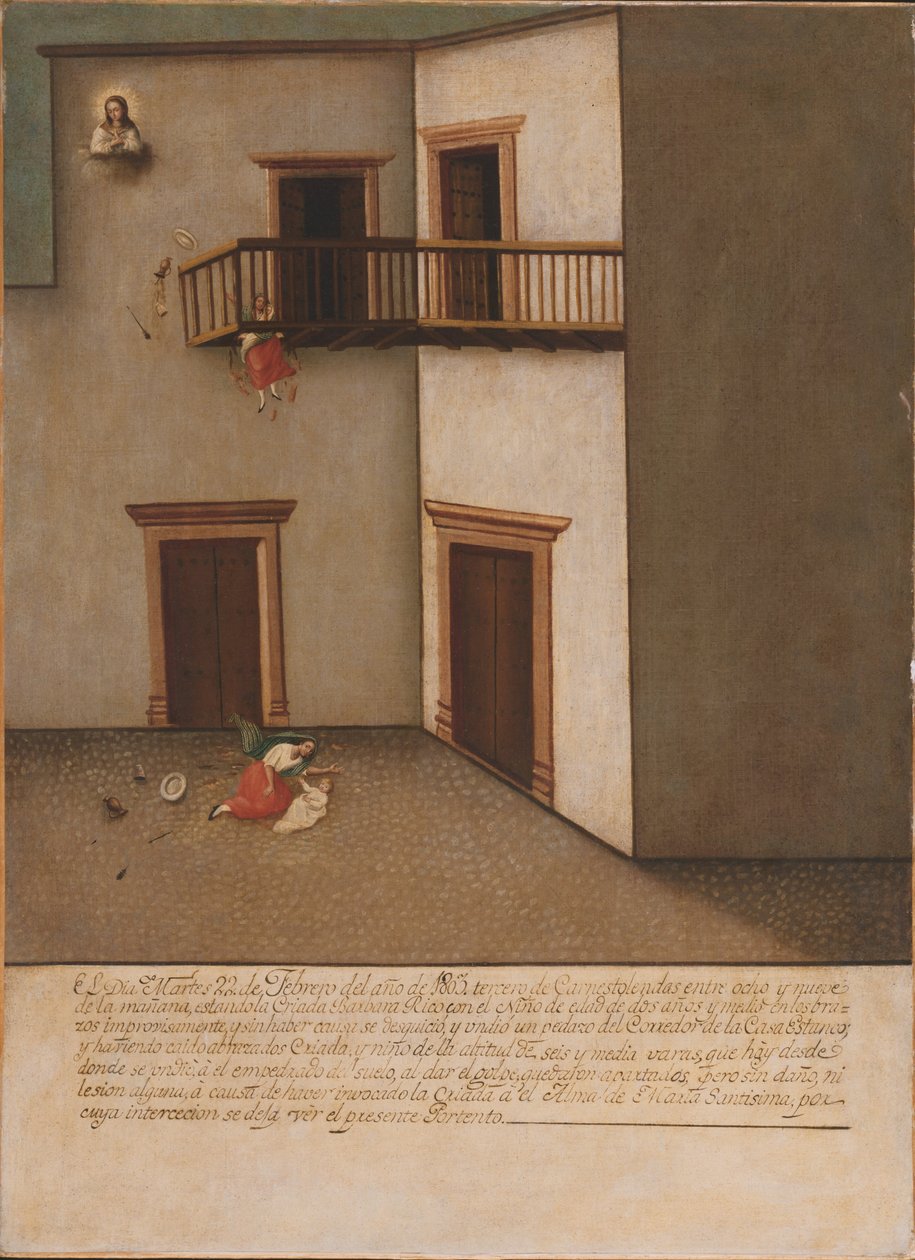 Caduta da un balcone da Unbekannt Unbekannt