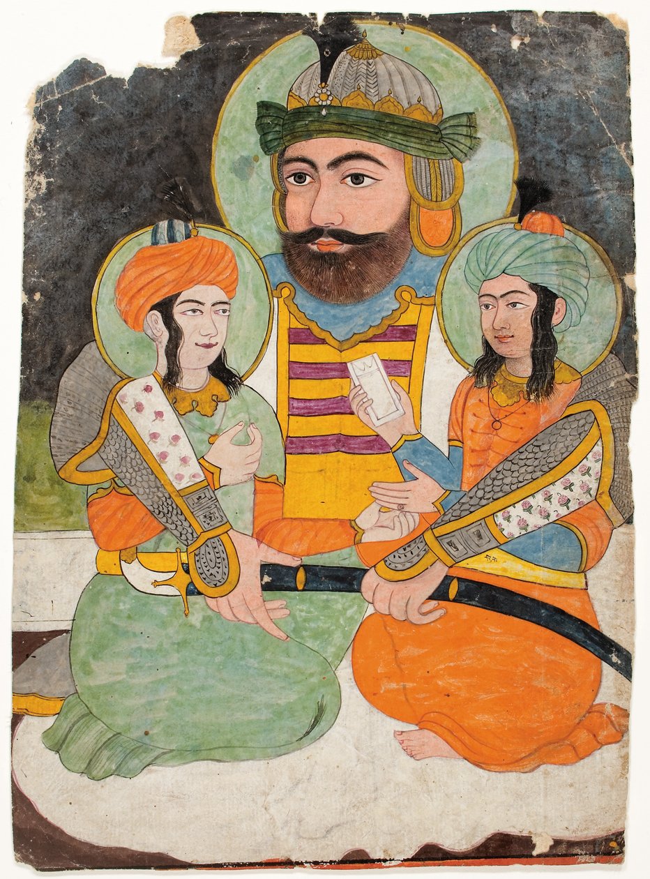 Hazrat Ali con due figli da Unbekannt Unbekannt