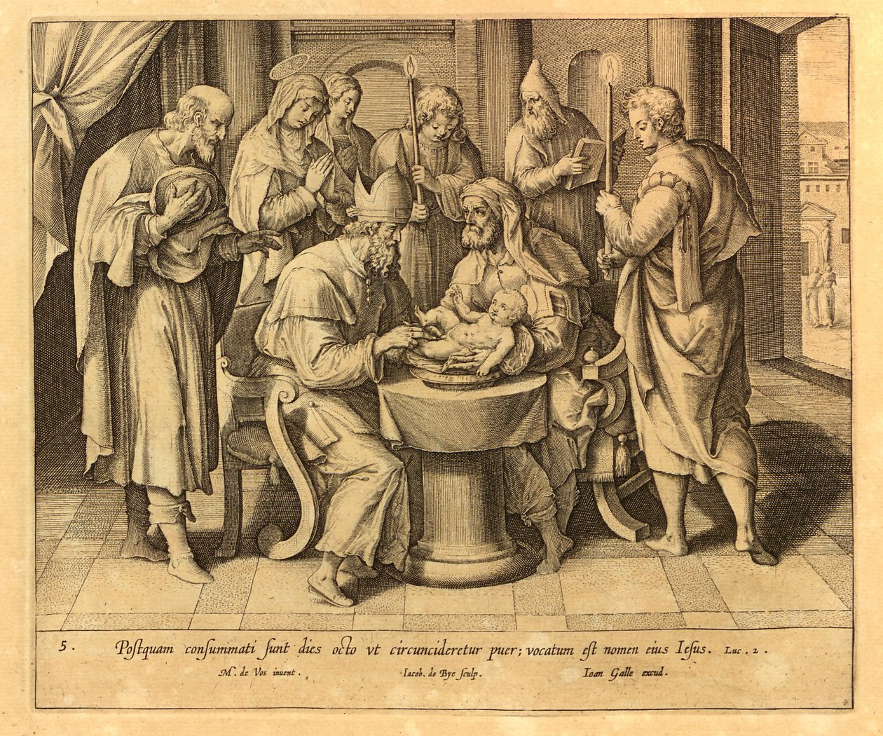 Storia del Nuovo Testamento - 1722 - (6) da Unbekannt Unbekannt