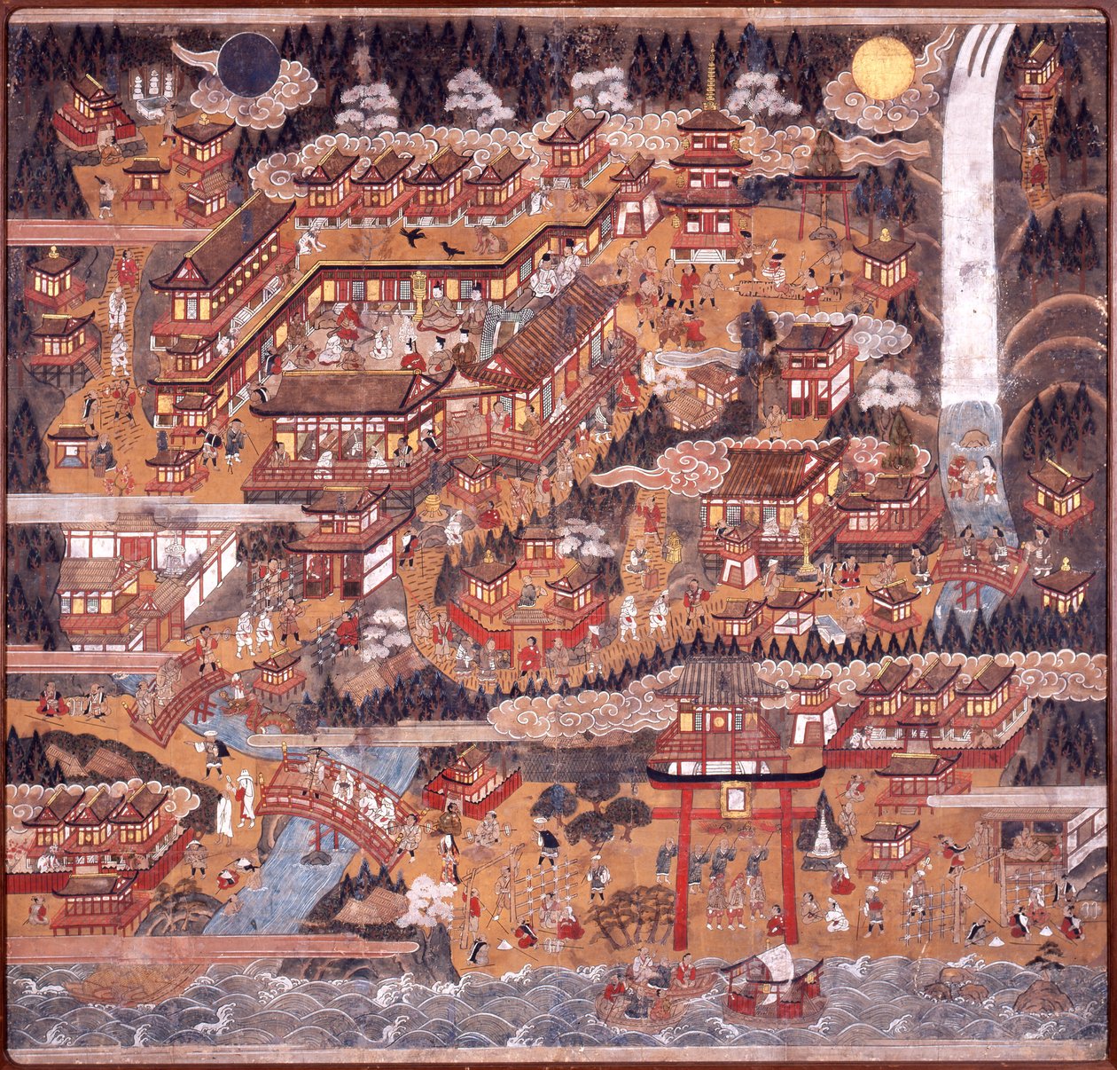 Kumano Nachi Mandala da Unbekannt Unbekannt