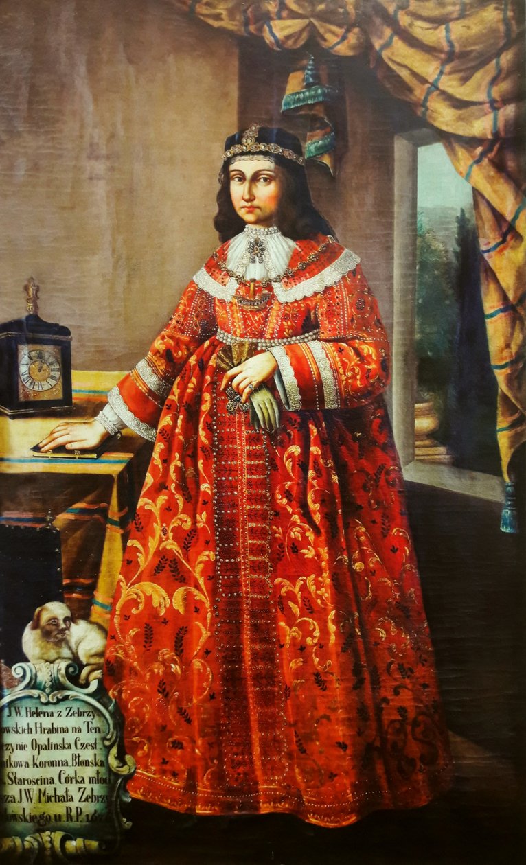Ritratto di Helena Opalińska nata Zebrzydowska da Unbekannt Unbekannt