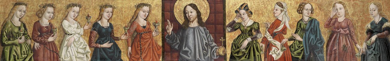 Salvator Mundi tra le vergini sagge e stolte da Unbekannt Unbekannt